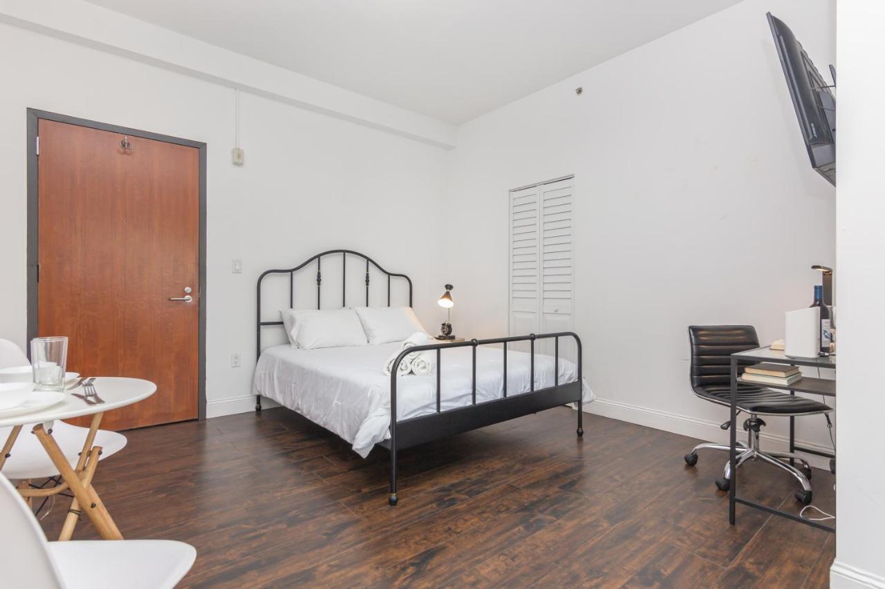 דירות Miami Downtown Cozy Studio Near To South Beach - 5 Minutes To Wynwood מראה חיצוני תמונה