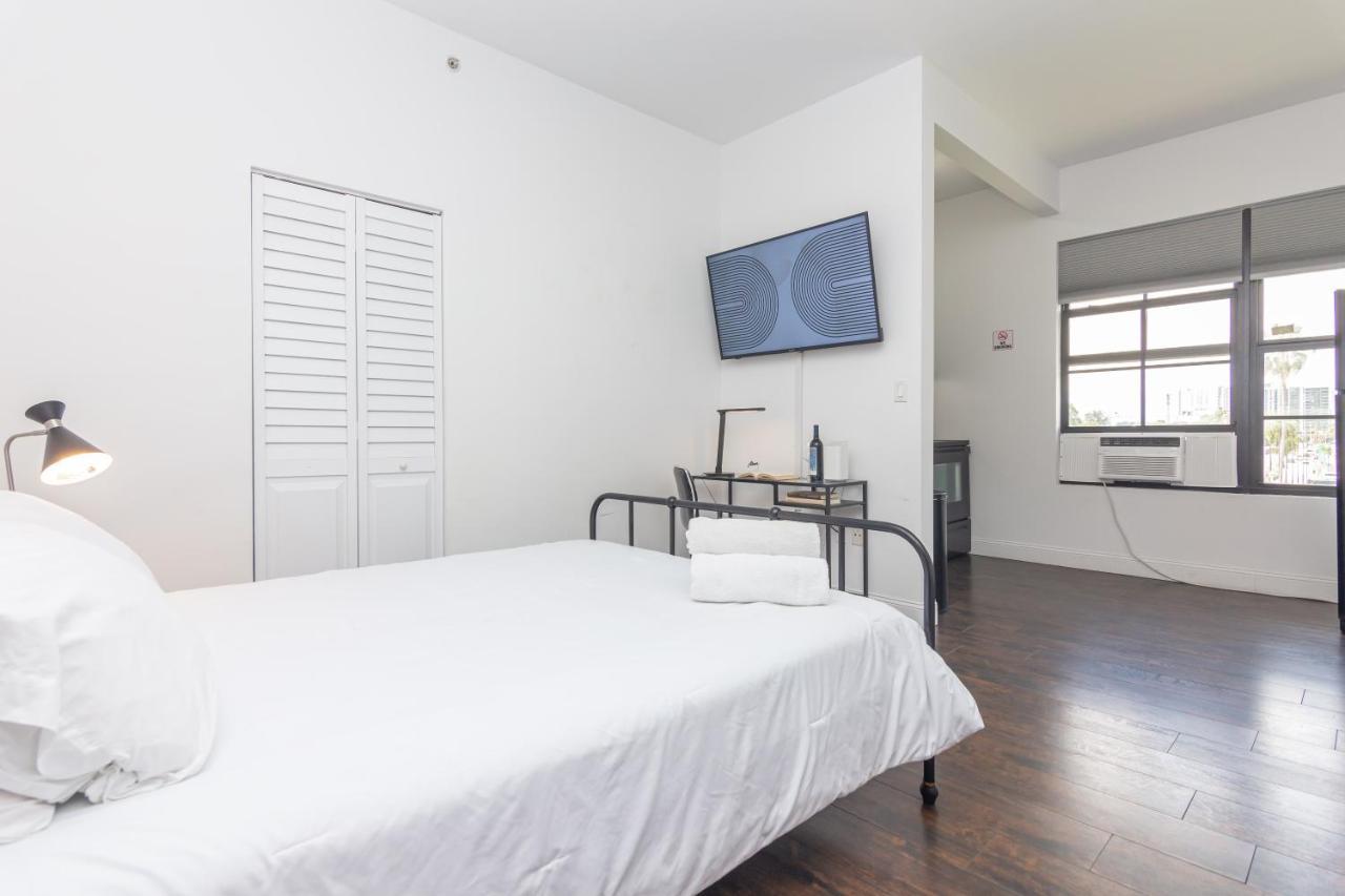 דירות Miami Downtown Cozy Studio Near To South Beach - 5 Minutes To Wynwood מראה חיצוני תמונה